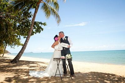 Cairns Beach Rainforest Wedding